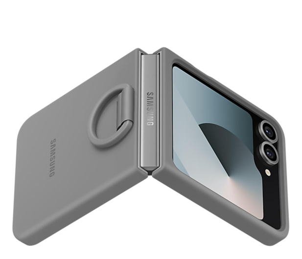 SAMSUNG Silicone Case do Galaxy Z Flip6 szary EF-PF741TJEGWW - 1265928 - zdjęcie 5